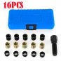 M14 16pc Spark Plug Thread Repair Rethreading Tool Kit Threading Machine US Hot