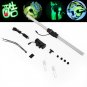 Programmable RGB 64 LED DIY Bike Cycling Bicycle Wheel Tire Spoke Light Lamp US