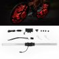 Programmable RGB 64 LED DIY Bike Cycling Bicycle Wheel Tire Spoke Light Lamp US