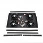 Steel Coin Open Air Mining Frame Rig Case Rack 6 GPU 4 Fans BTC ETH Ethereum USA