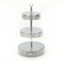 3TIER Reversible CUPCAKE STAND Metal Dessert Wedding Party Event Display Tower