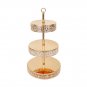 3TIER Reversible CUPCAKE STAND Metal Dessert Wedding Party Event Display Tower