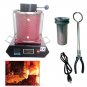 2kg Automatic Melting Pot Jewelry Casting Furnace Melting Scrap Metal Refine HOT