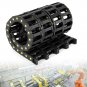 4x 1M Wire Carrier Cable Pipe Drag Chain f/ CNC machine tools Nylon PA66 25x75mm