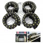 4x 1M Wire Carrier Cable Pipe Drag Chain f/ CNC machine tools Nylon PA66 25x75mm