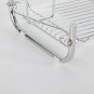 2 Tier Dish Drying Rack Stainless Steel S Shaped Drainer Strainer Multi-function