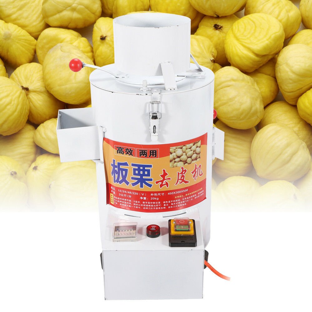 Chestnut Sheller Mollissima Peeler Quickly Peel Open Nuts Mouth Incision Machine