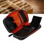 Hold 5 Cigars Cases Genuine Leather Cigar Case Travel Humidor Bag With Gift Box