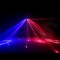 RGB 4 Lens 500mW DMX DJ Laser Stage Light Club Party Lighting projector Show US