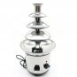 4 Tiers Hot Luxury Tier Chocolate Fondue Fountain Stainless Steel Commercial USA