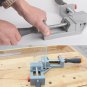 Double Handles 90 Degree Right Angle Clip Wood Working Clamp Aluminium Alloy USA