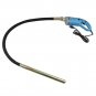 1300W Hand Held Concrete Vibrator Power Tool w/ 4.9Ft Shaft to Remove Air Bubble