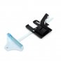 Hot Wire Melting Foam Cutter Sloted Cloth Ribbon Electric Heating Cutting Guide