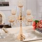 75CM Crystal Candelabra Votive Candle Holders Wedding Centerpieces Candlestick
