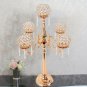 75CM Crystal Candelabra Votive Candle Holders Wedding Centerpieces Candlestick