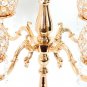 75CM Crystal Candelabra Votive Candle Holders Wedding Centerpieces Candlestick