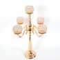 75CM Crystal Candelabra Votive Candle Holders Wedding Centerpieces Candlestick