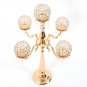 75CM Crystal Candelabra Votive Candle Holders Wedding Centerpieces Candlestick