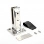 2*Floor Standing Stairs Balcony Pool Glass Spigots Post Balustrade Railing Clamp