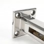 2*Floor Standing Stairs Balcony Pool Glass Spigots Post Balustrade Railing Clamp