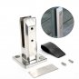 2*Floor Standing Stairs Balcony Pool Glass Spigots Post Balustrade Railing Clamp