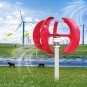 300W Wind Turbine Generators VAWT Vertical Axis+Windmill Controller 12V 5-Blade