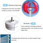 300W Wind Turbine Generators VAWT Vertical Axis+Windmill Controller 12V 5-Blade