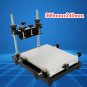 Manual solder paste printer,PCB SMT stencil printer S size 300x240mm 30° Rotated