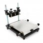 Manual solder paste printer,PCB SMT stencil printer S size 300x240mm 30° Rotated