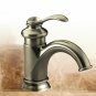 Brushed Nickel Bathroom Basin Faucet Single Handle/Hole Sink Vanity Mixer Taps