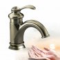 Brushed Nickel Bathroom Basin Faucet Single Handle/Hole Sink Vanity Mixer Taps