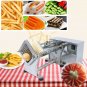 110V Electric French Fries Chip Cutter Potato Chips Slicer + 6mm 9mm 13mm Blades