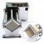 110V Electric French Fries Chip Cutter Potato Chips Slicer + 6mm 9mm 13mm Blades