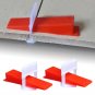 Tile Flat Leveling System 1000 Clips+200 Wedge Tile Leveler Spacer Tilling Tool