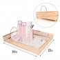 Tray Metal Decorative Tray Jewelry Perfume Organizer Makeup Tray for Vanity