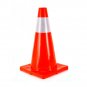 5PCS Traffic Cones 18" Slim Fluorescent Reflective Road Safety Parking Cones USA