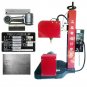 125*85mm Pneumatic Rotary Dot Peen Marking Machine Surfaces Pin Stamping Marking