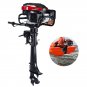 7 HP 4-Stroke Transom Mount Outboard Motor ENGINE Air Cooling for Boat HANGKAI