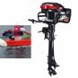 7 HP 4-Stroke Transom Mount Outboard Motor ENGINE Air Cooling for Boat HANGKAI