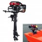 7 HP 4-Stroke Transom Mount Outboard Motor ENGINE Air Cooling for Boat HANGKAI