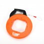 98.4FT Fiberglass Fish Tape Puller Conduit Ducting Rodder Pulling Wire Cable 4mm