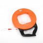 98.4FT Fiberglass Fish Tape Puller Conduit Ducting Rodder Pulling Wire Cable 4mm
