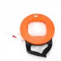 98.4FT Fiberglass Fish Tape Puller Conduit Ducting Rodder Pulling Wire Cable 4mm
