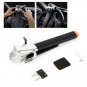 Universal Vehicle Steering Wheel Lock Anti-theft Three-direction Airbag Black