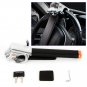 Universal Vehicle Steering Wheel Lock Anti-theft Three-direction Airbag Black