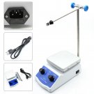 SH-2 MAGNETIC STIRRER HOT PLATE DUAL CONTROLS PLATE MIXER LIQUID STIR BAR PRO