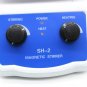 SH-2 MAGNETIC STIRRER HOT PLATE DUAL CONTROLS PLATE MIXER LIQUID STIR BAR PRO