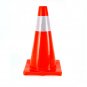 18" Reflective Red Wide Body Safety Cones Construction Sports Traffic Cones