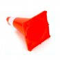 18" Reflective Red Wide Body Safety Cones Construction Sports Traffic Cones