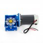 DC12V 200kg.cm 90W Low Speed High Torque Worm Gear Reducer Motor Shaft Dia 18mm